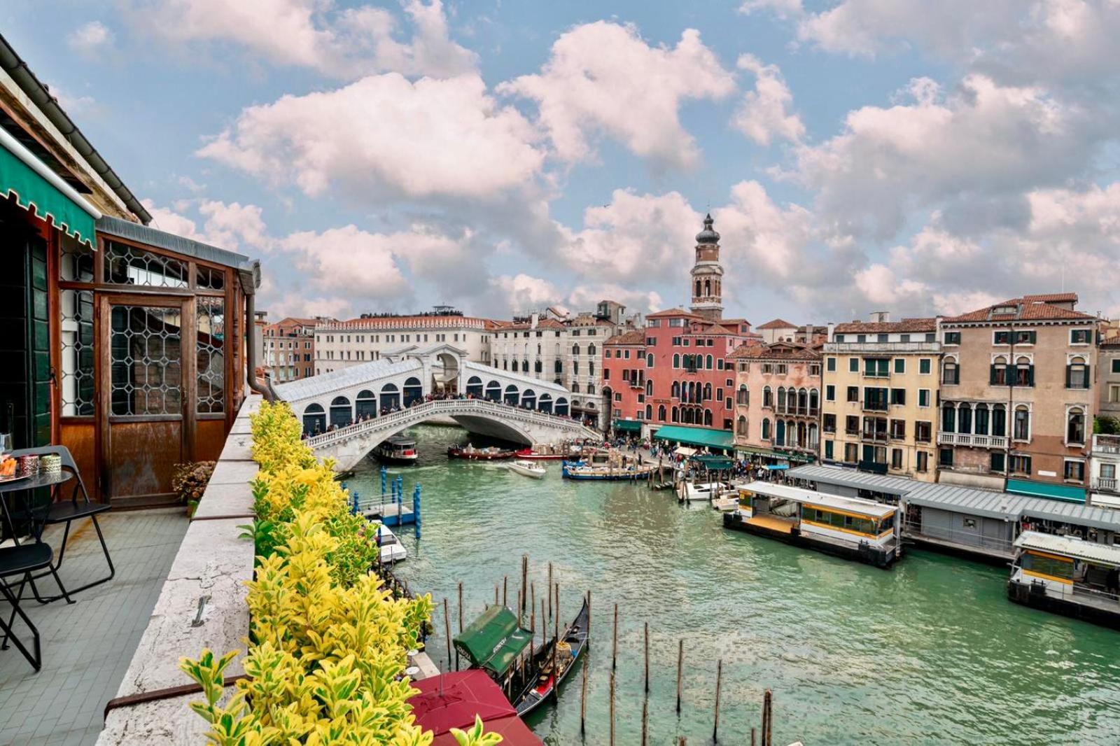 Rialto Terrace On The Grand Canal Venedik Dış mekan fotoğraf