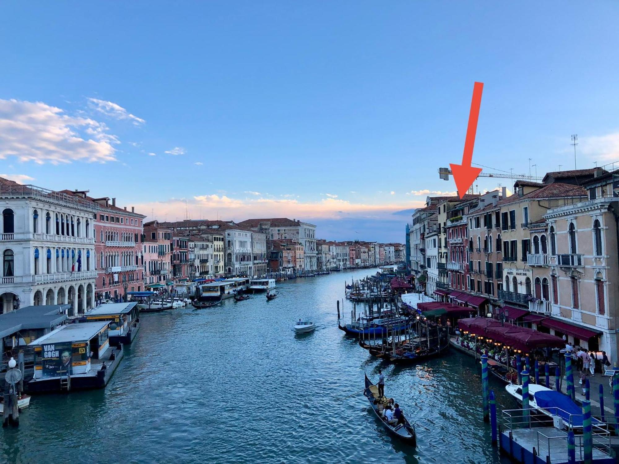 Rialto Terrace On The Grand Canal Venedik Dış mekan fotoğraf